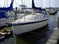 83 Bowleys Marina1700 Bowleys Quarters Rd Balt Md slip D93 Maryland 34 O'day sloop