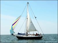 1994 Ashtabula Ohio at AYC yacht club Ohio 34 McCutcheon Boat Works-original hull 1971 Custom built Channel Cutter by owner