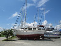 1982 Deltaville Virginia 40 Island Trader 40 Motor Sailer