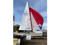 1989 Washington Sailing Marina Alexandria Virginia 19 Allen Boat Co Lightning 19