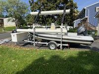 2015 Vienna Virginia 15 FarEast RIB and Trailer Plus Rack for 3 Lasers RIB