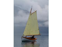 1983 Point Hudson Port Townsend Washington 17 Home Built Connecticut River Shad design Sloop